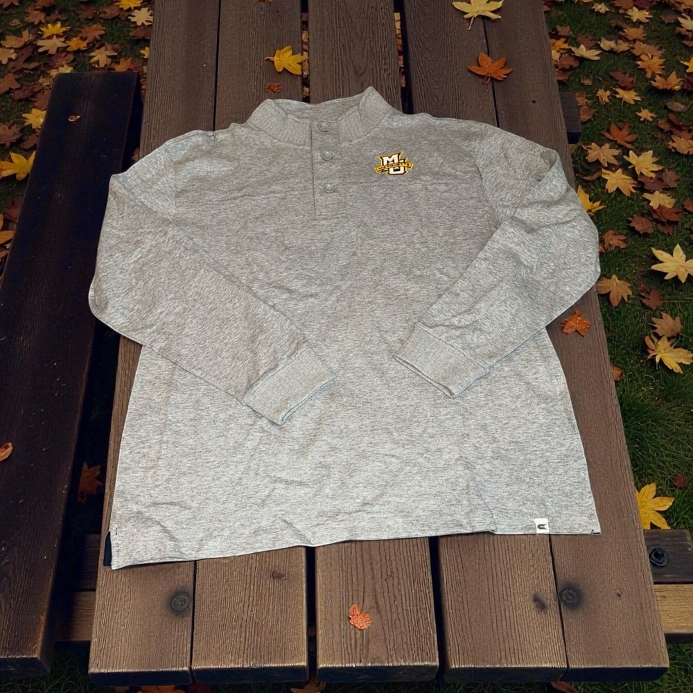 Men’s Marquette University Henley Style Top XXL NEW